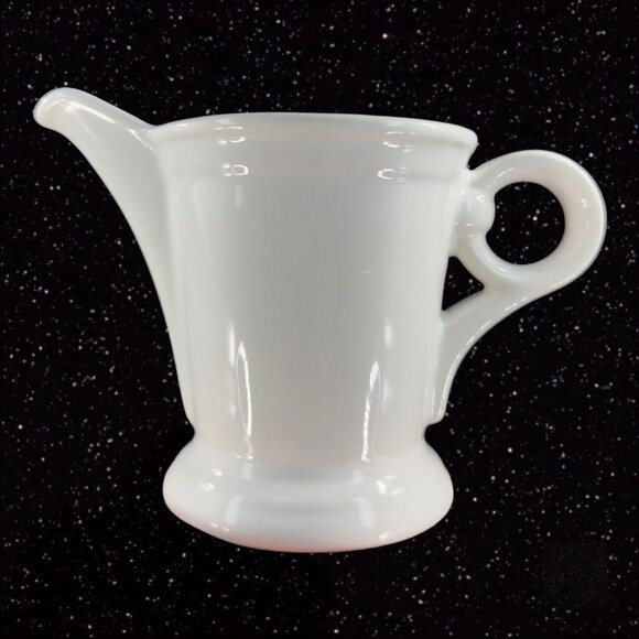 Coronado White by Nancy Calhoun White Pottery Pitcher Creamer Made In Portugal - Picture 6 of 12